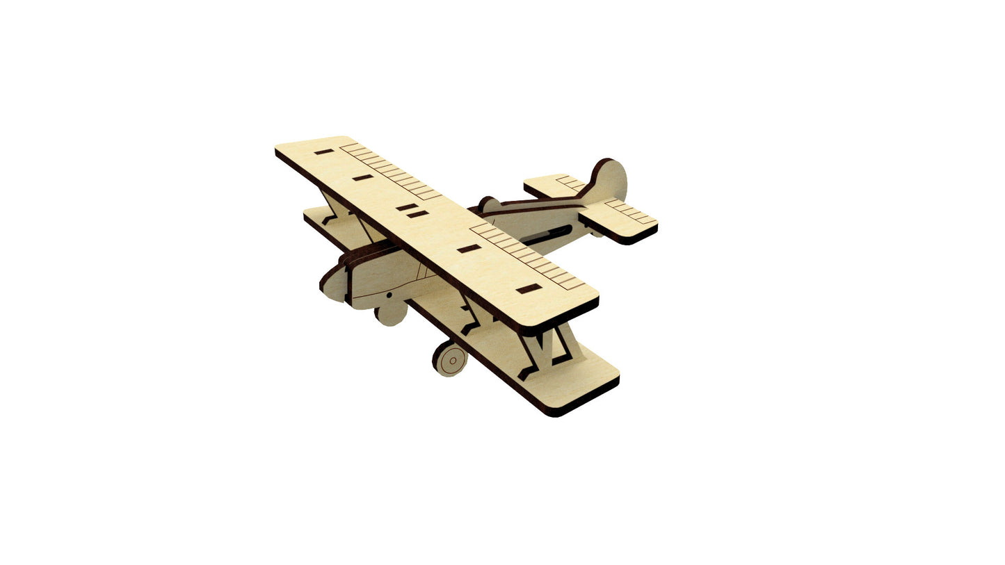 Shooting arrows Biplane