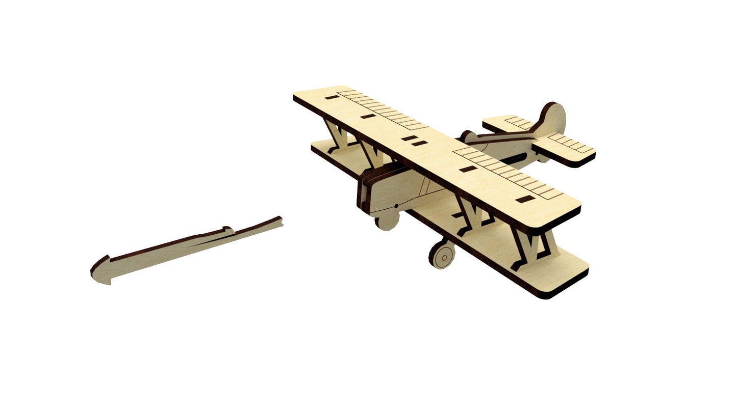 Shooting arrows Biplane