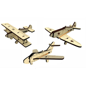 Set of 3 airplanes