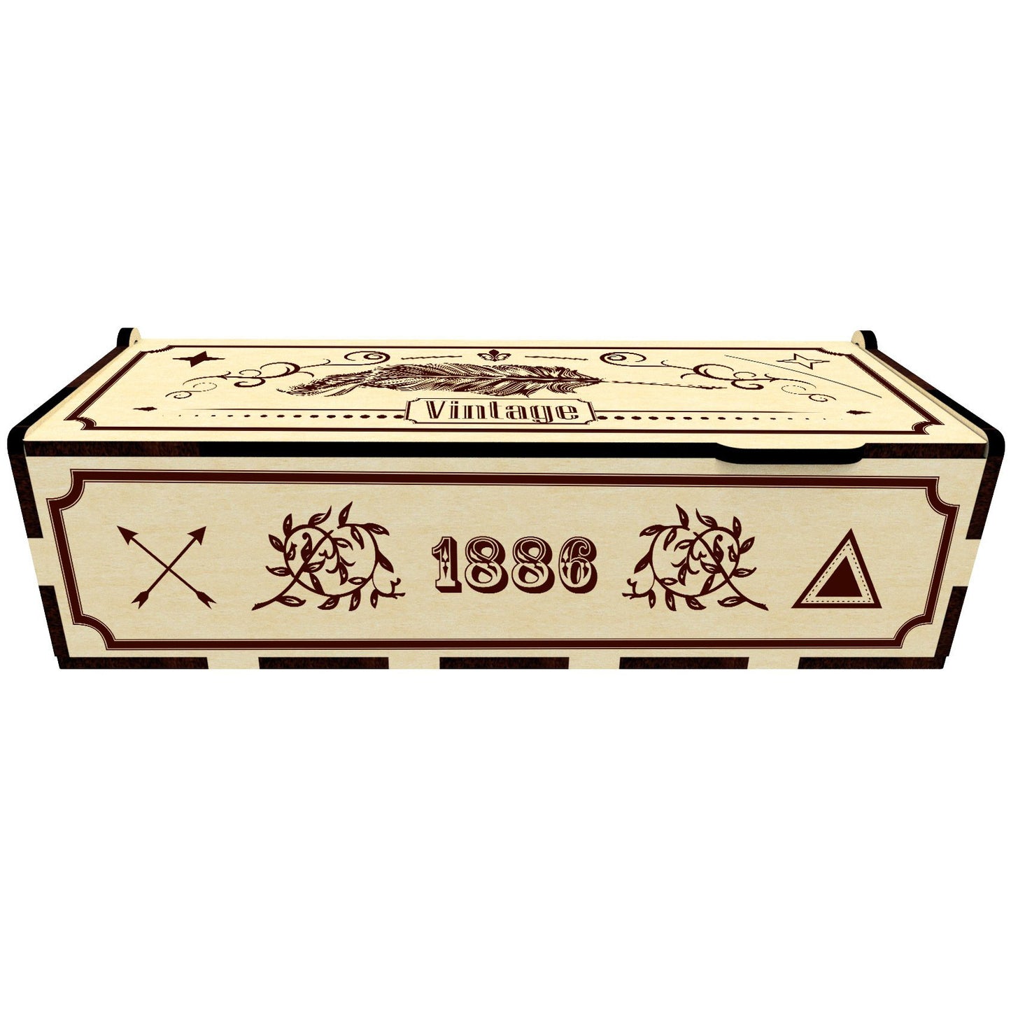 Vintage wooden box