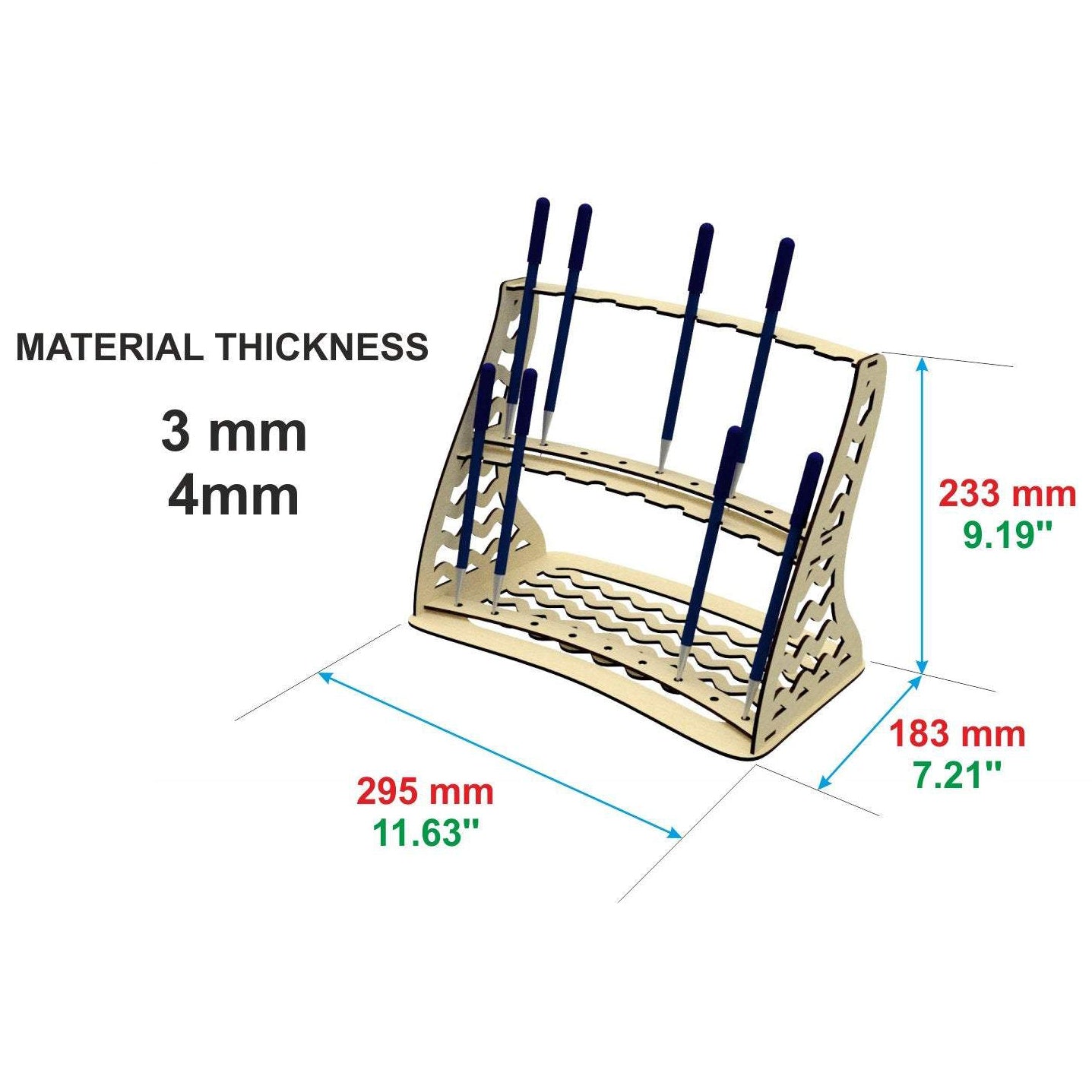 Double Pen Stand