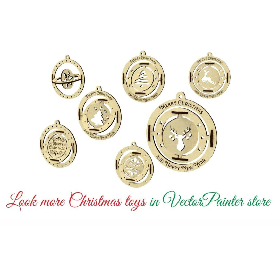 Christmas tree Ornament animal deer