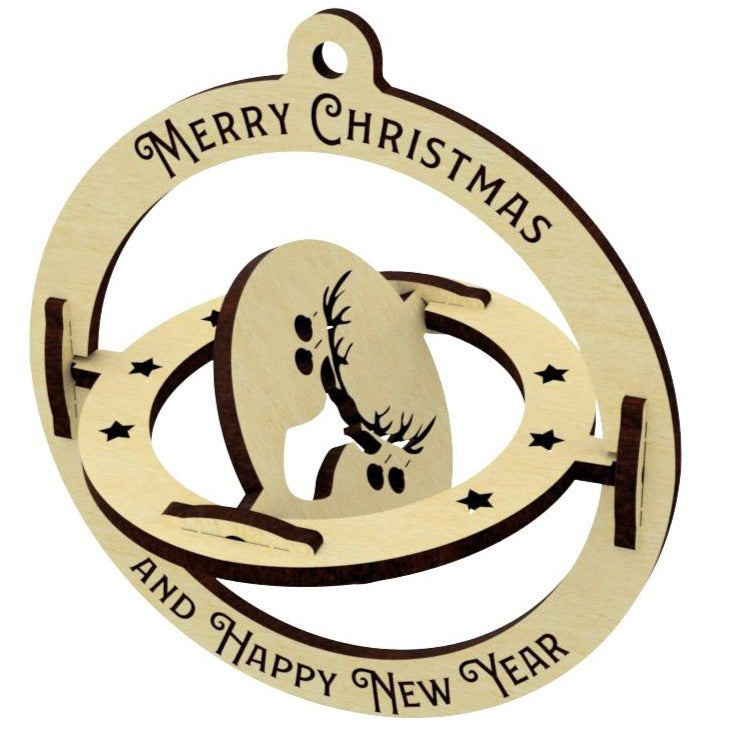 Christmas tree toy animal deer
