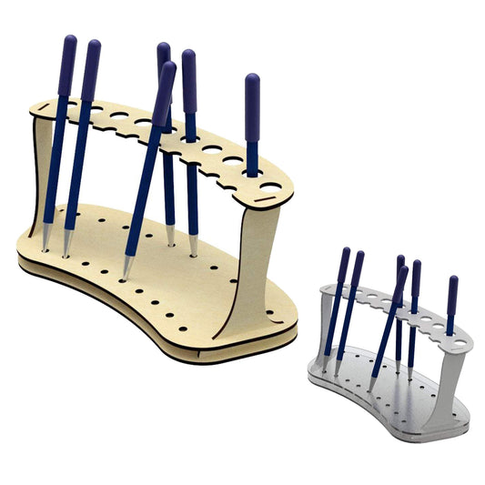 Soporte para lápices - Archivo de corte láser SVG y DXF