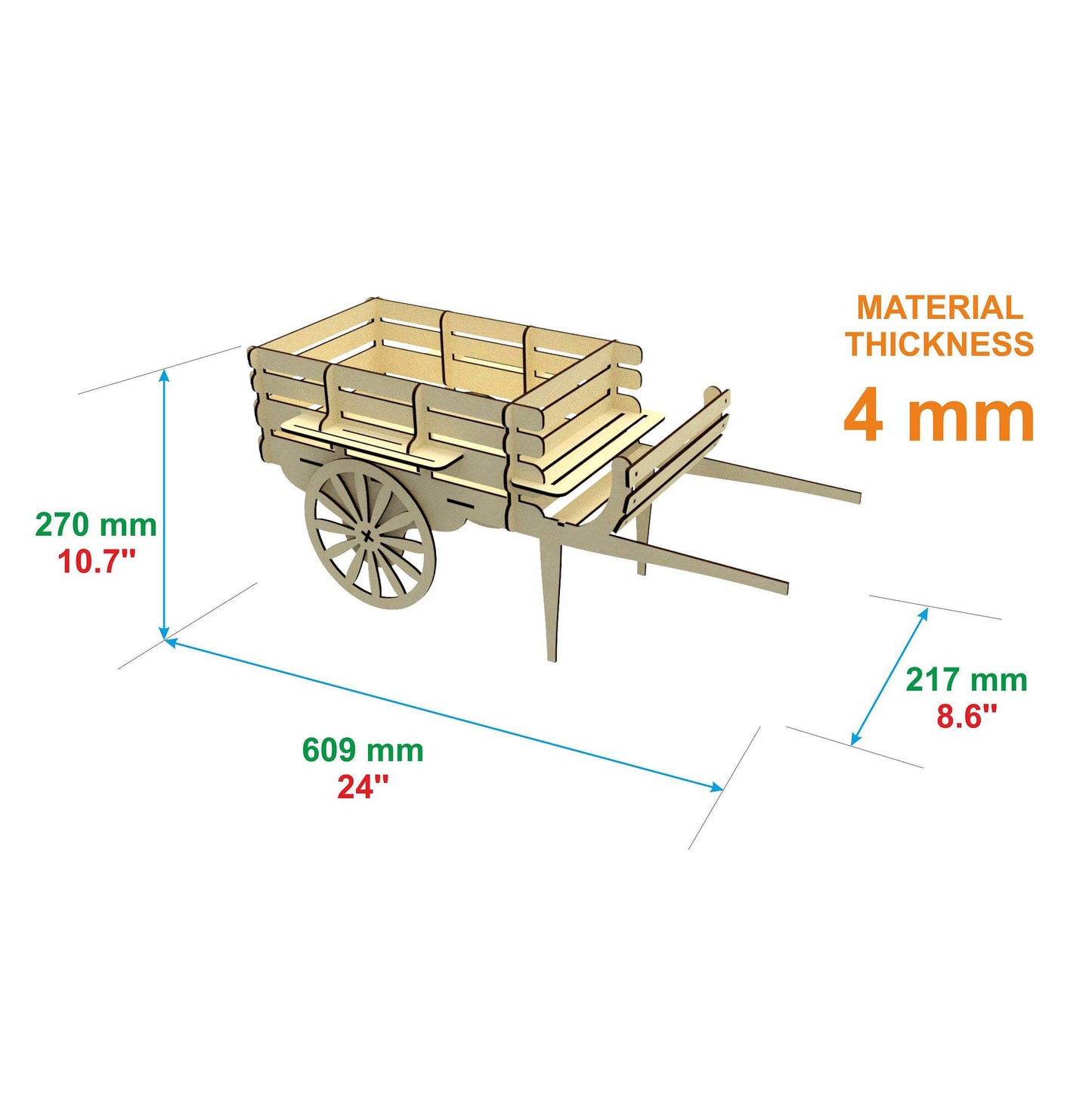 Old sweet cart