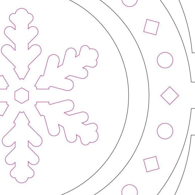 Christmas tree Ornament Snowflake
