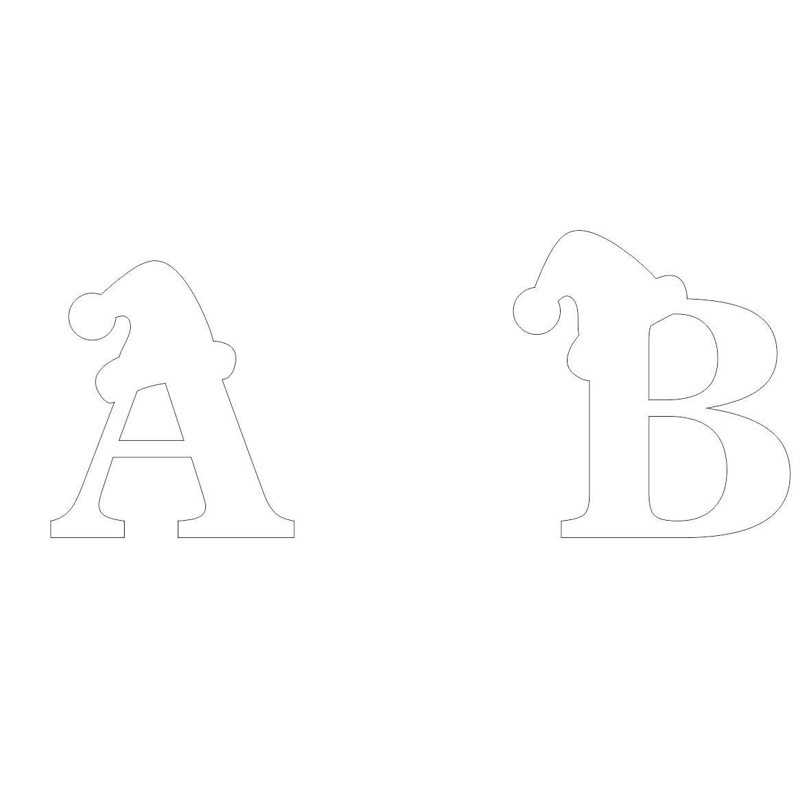 Alphabet in the hat