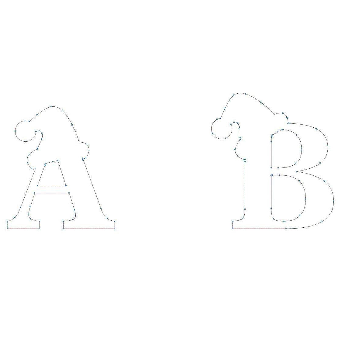 Alphabet in the hat