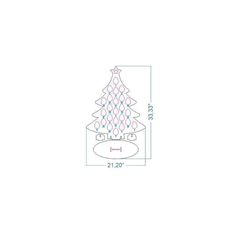 Advent Christmas tree for kinder eggs