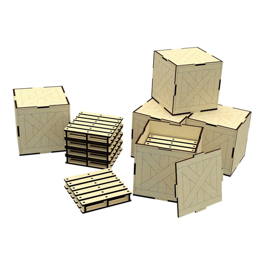 Cup holder with box