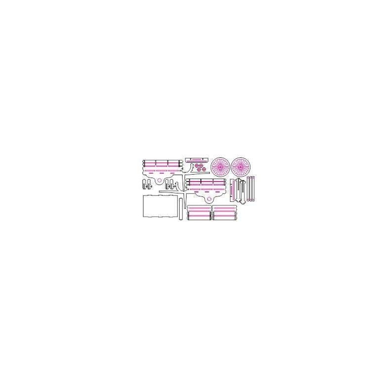 Sweet Cart Candy Stand - Laser Cut File SVG & DXF