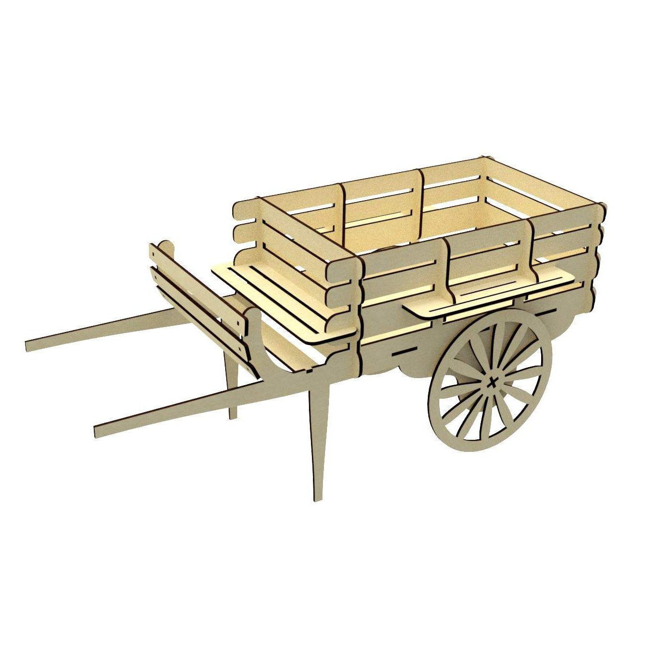 Old sweet cart