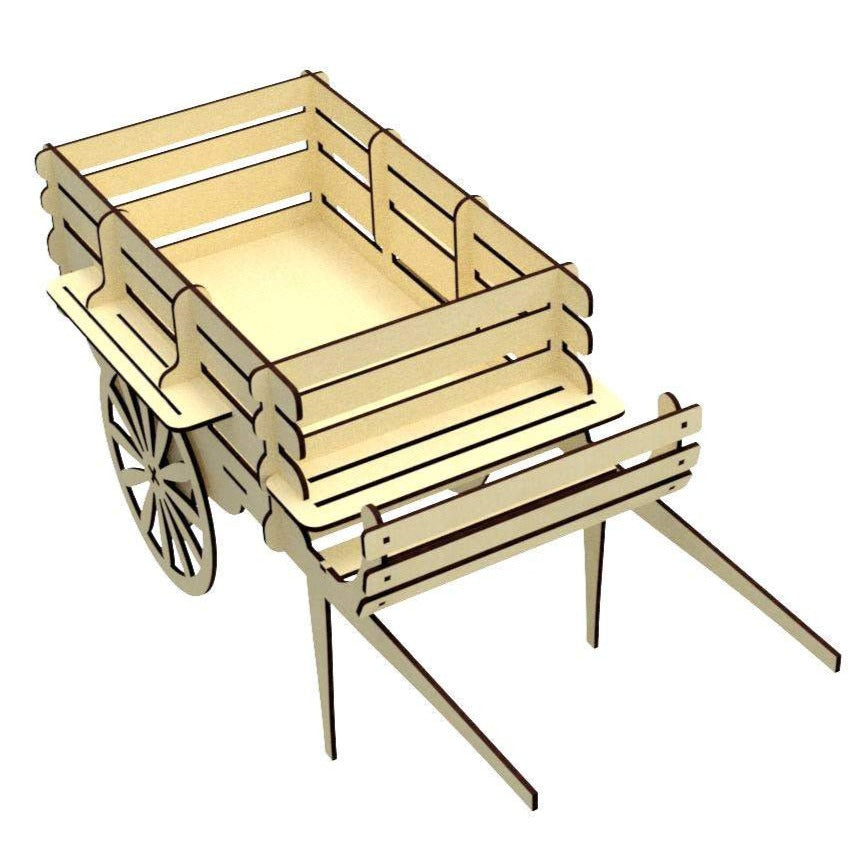 Old sweet cart