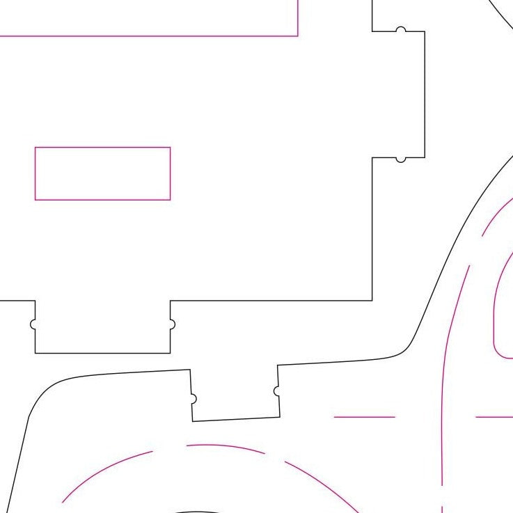 Little bus - Laser Cut File SVG & DXF