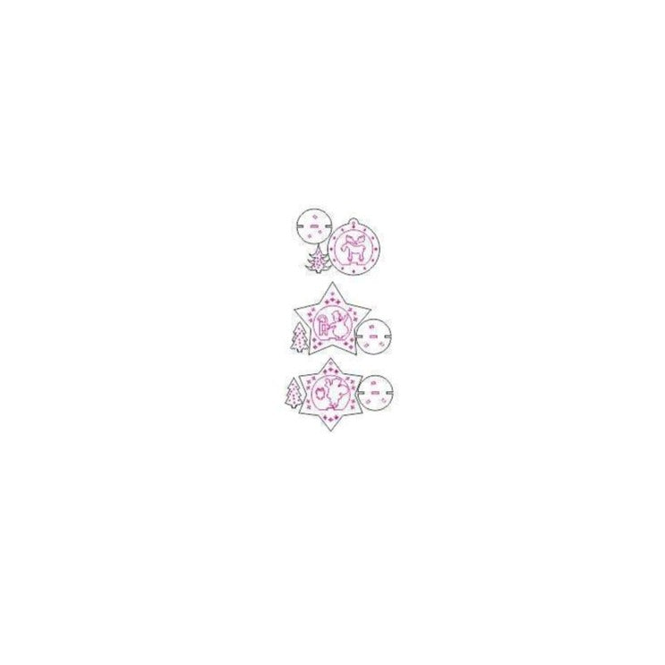 Set of 3 Christmas toys