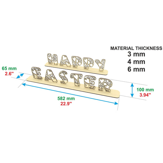 Easter Eggs and Label