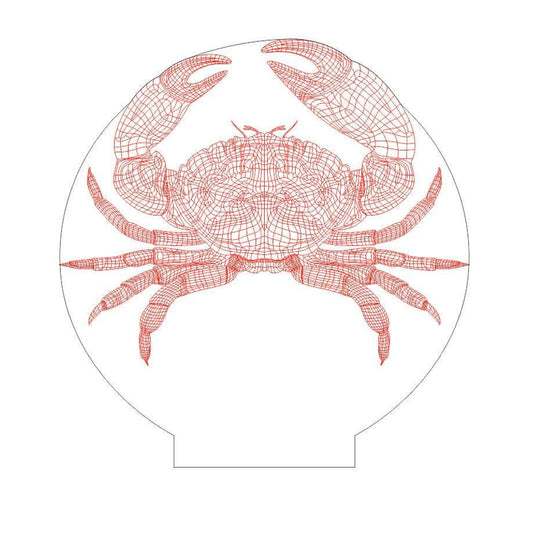 Soporte LED CRAB - Archivo de corte láser SVG y DXF