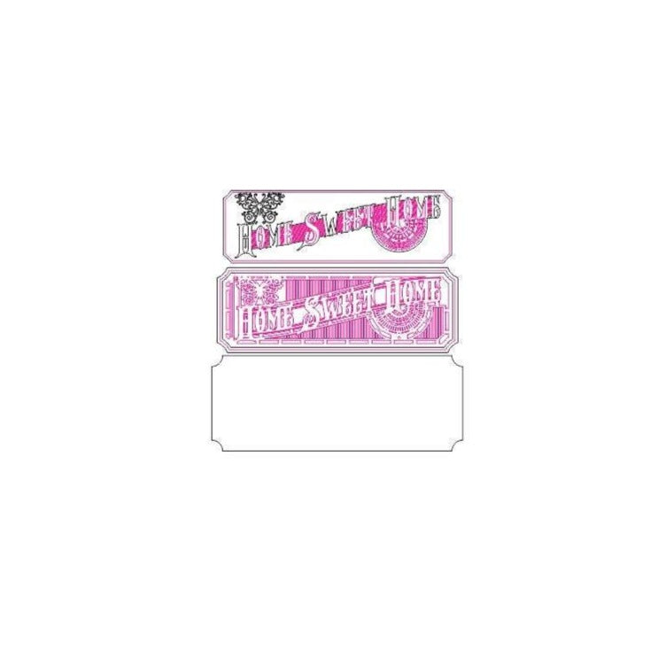 Dulce Hogar - Archivo de corte láser SVG y DXF