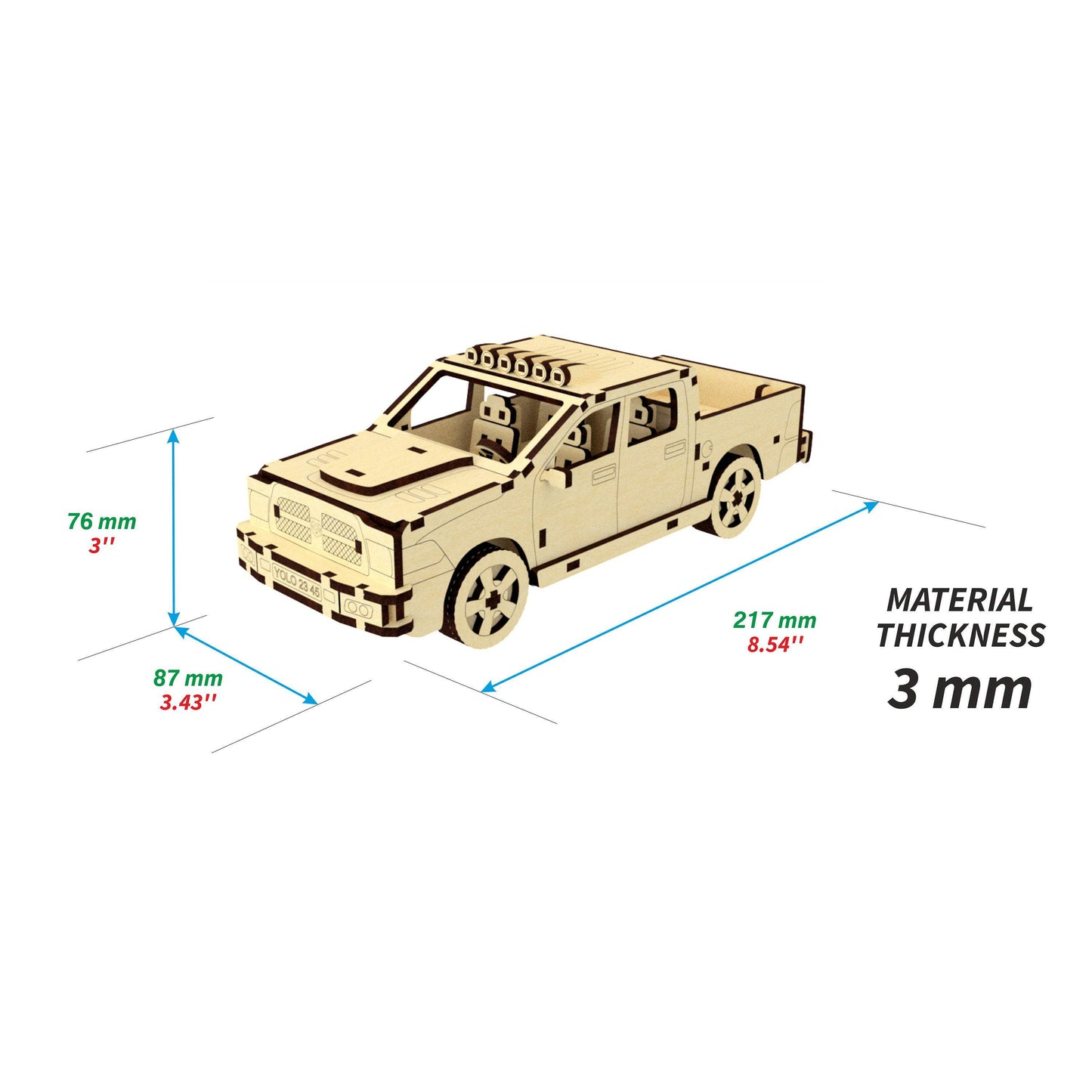 Pickup Car Model