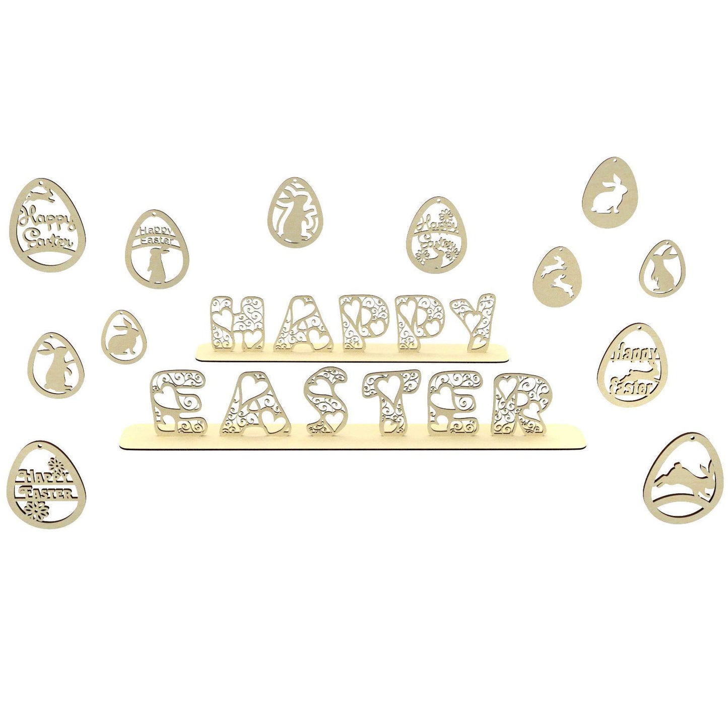 Easter Eggs and Label