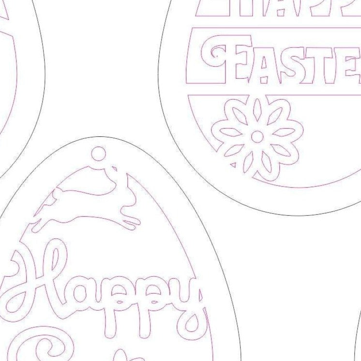 Set of 12 Easter Eggs