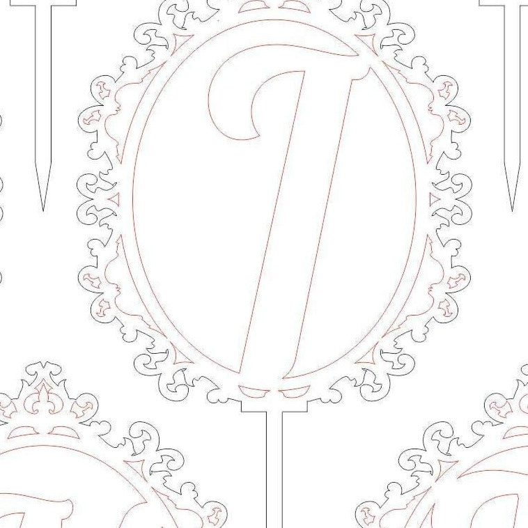 Alphabet toppers