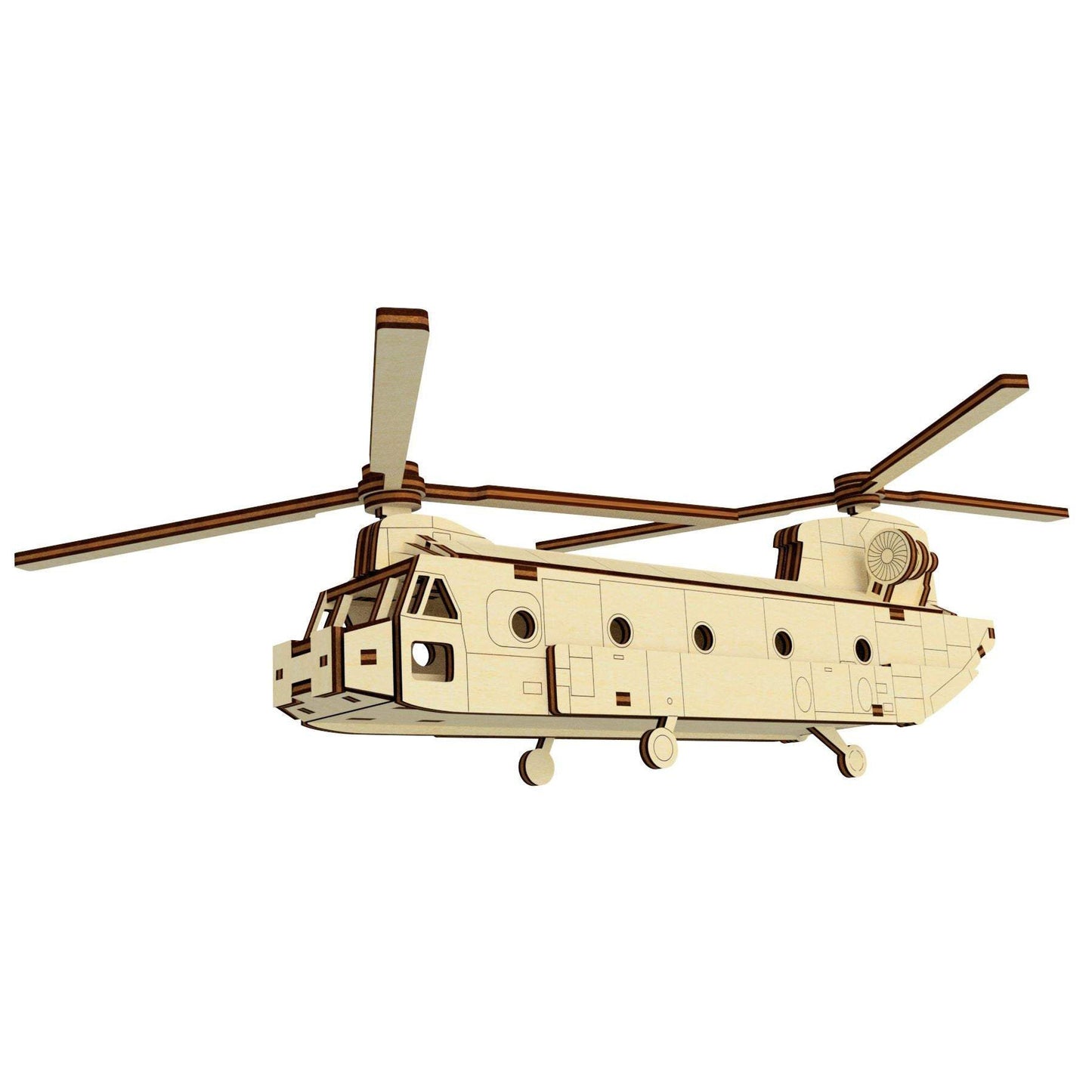 Helicopter with Two Screws