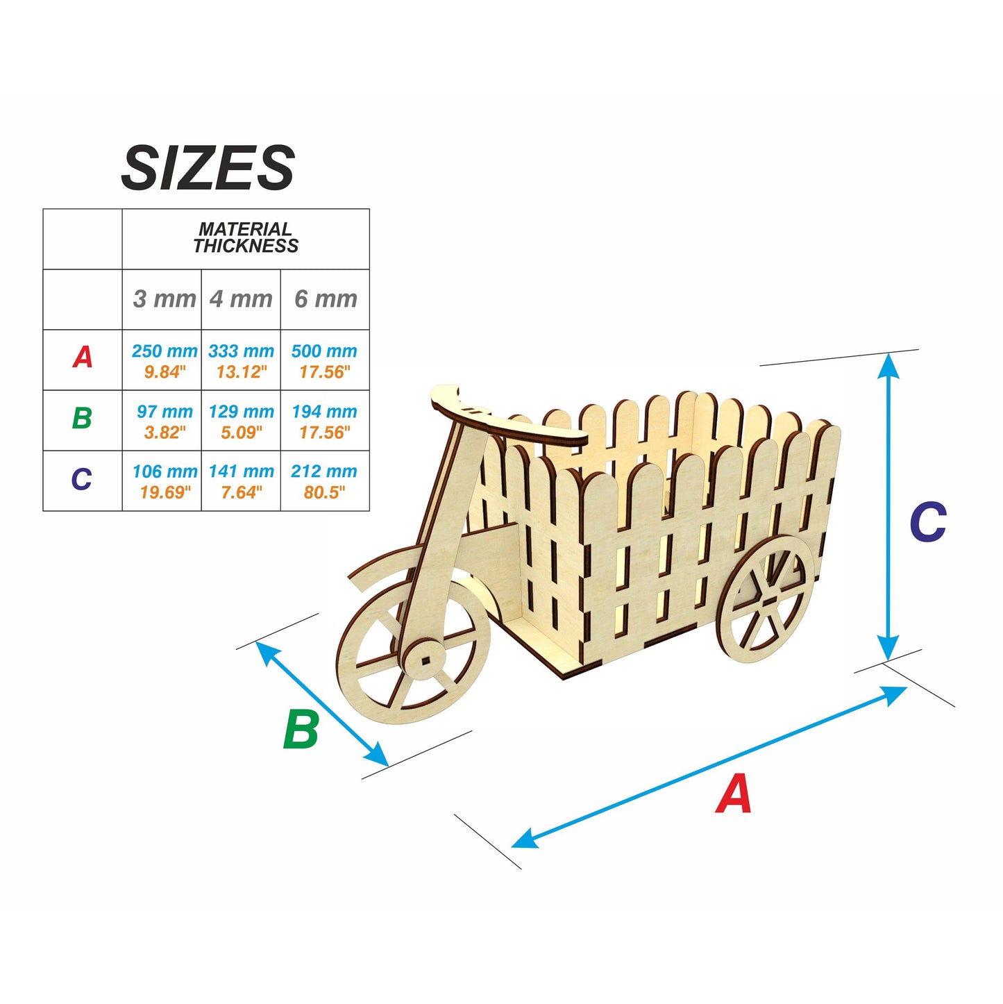 Tricycle stand