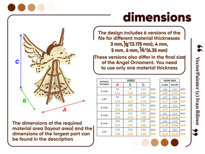 Angel with outstretched arms