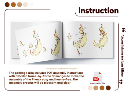 Phoenix Fairy Bird Ornament