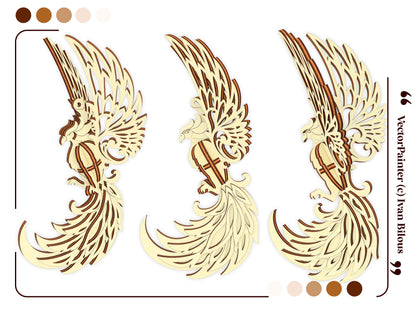 Phoenix Fairy Bird Ornament