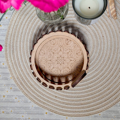 Box & Fence for Flower Pot #4