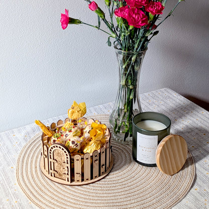 Box & Fence for Flower Pot #4