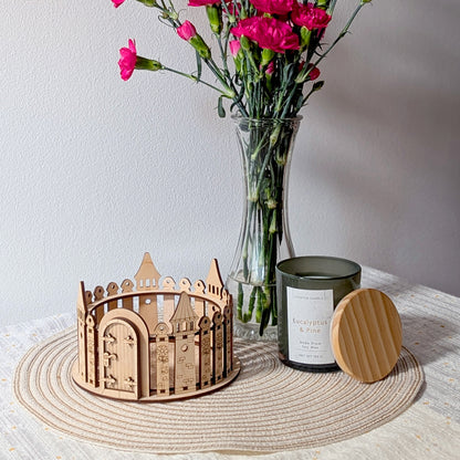 Box & Fence for Flower Pot #5