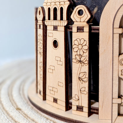 Box & Fence for Flower Pot #5