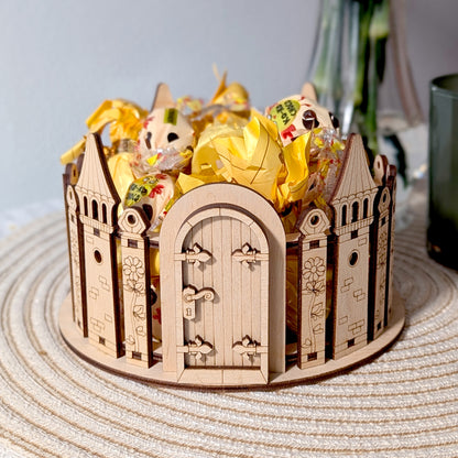 Box & Fence for Flower Pot #5