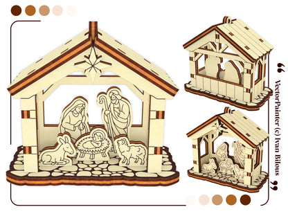 Nativity Scene Ornament