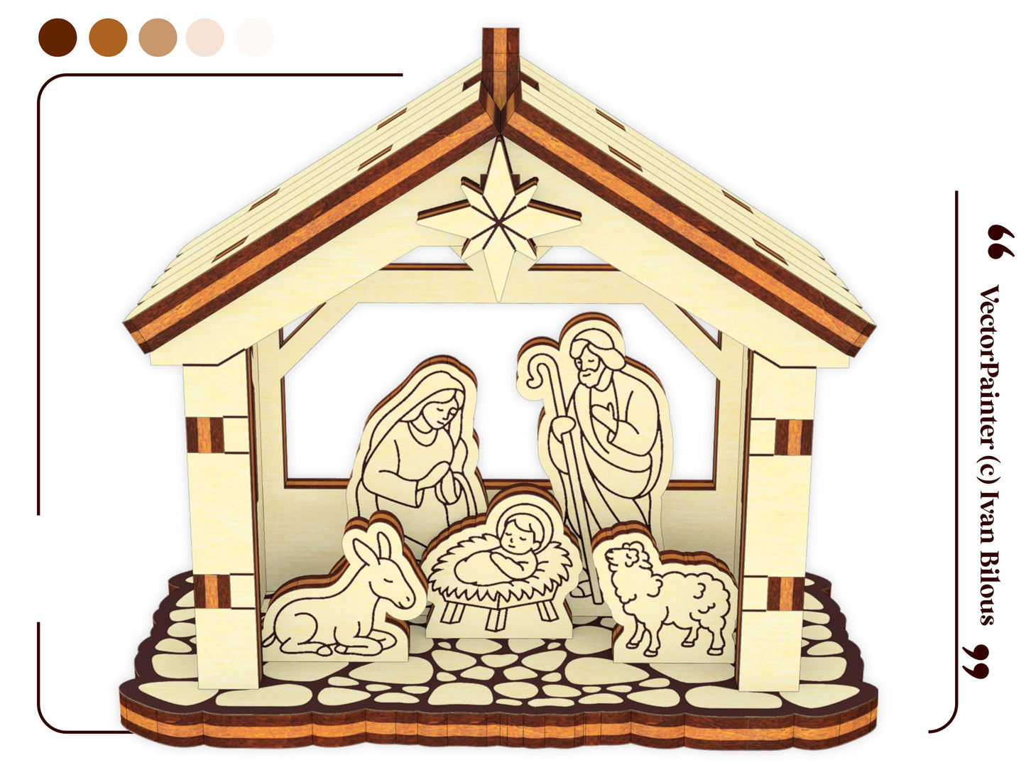 Nativity Scene Ornament