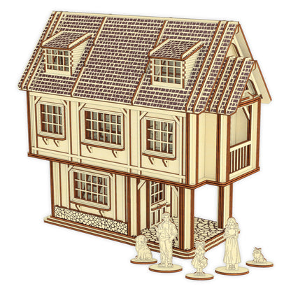 Dollhouse with Doll Furniture