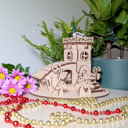 Mushroom fairy house