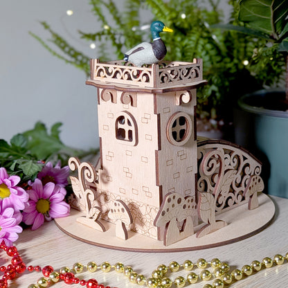 Mushroom fairy house