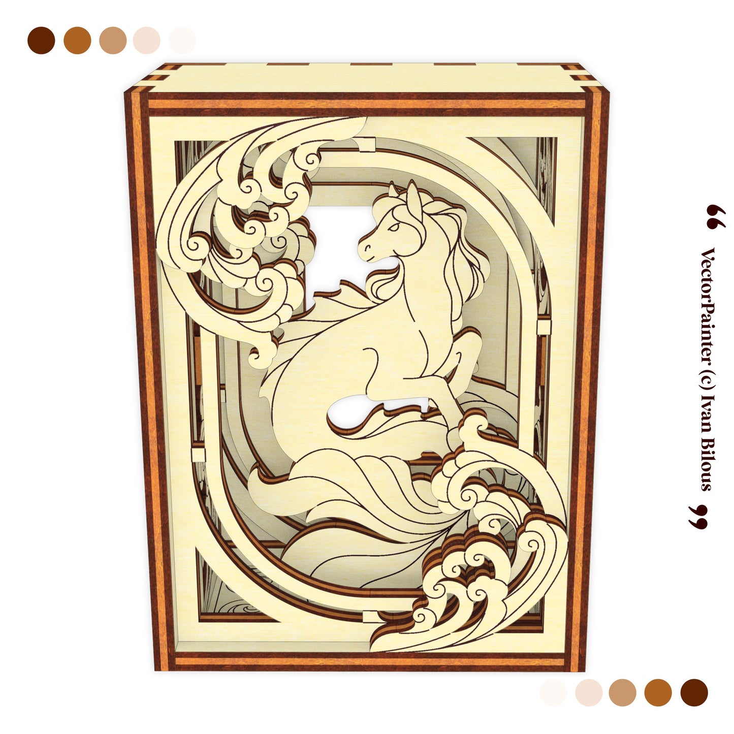 Seahorse Fantasy Diorama