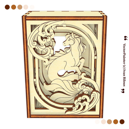 Seahorse Fantasy Diorama