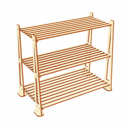 DIY project: Display Stand laser cut design for creative displays