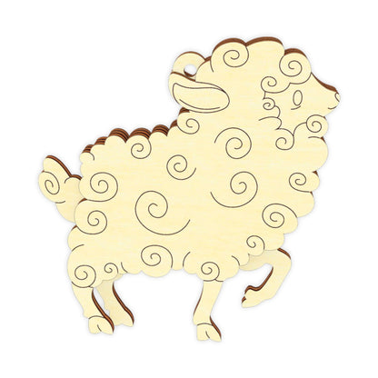 Easter Sheep Ornament - Set of 5