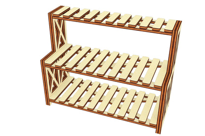 Farmhouse style Tiered Tray