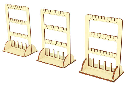 Download SVG file for Jewelry Stand laser cutting.