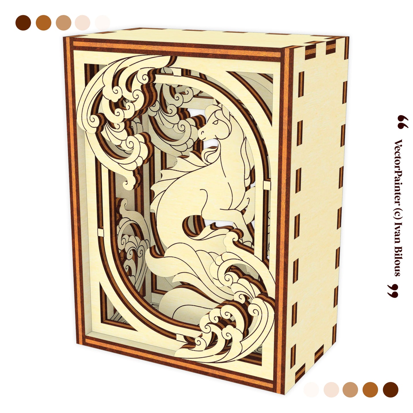 Seahorse Fantasy Diorama