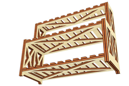 Farmhouse style Tiered Tray