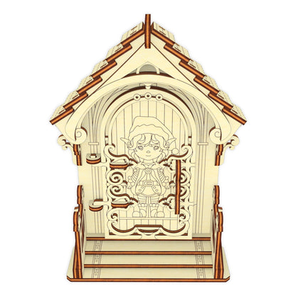 Christmas Elf Girl Door